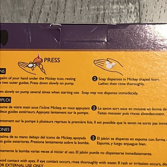 Disney Halloween Foaming Hand Soap - Picture 5 of 6